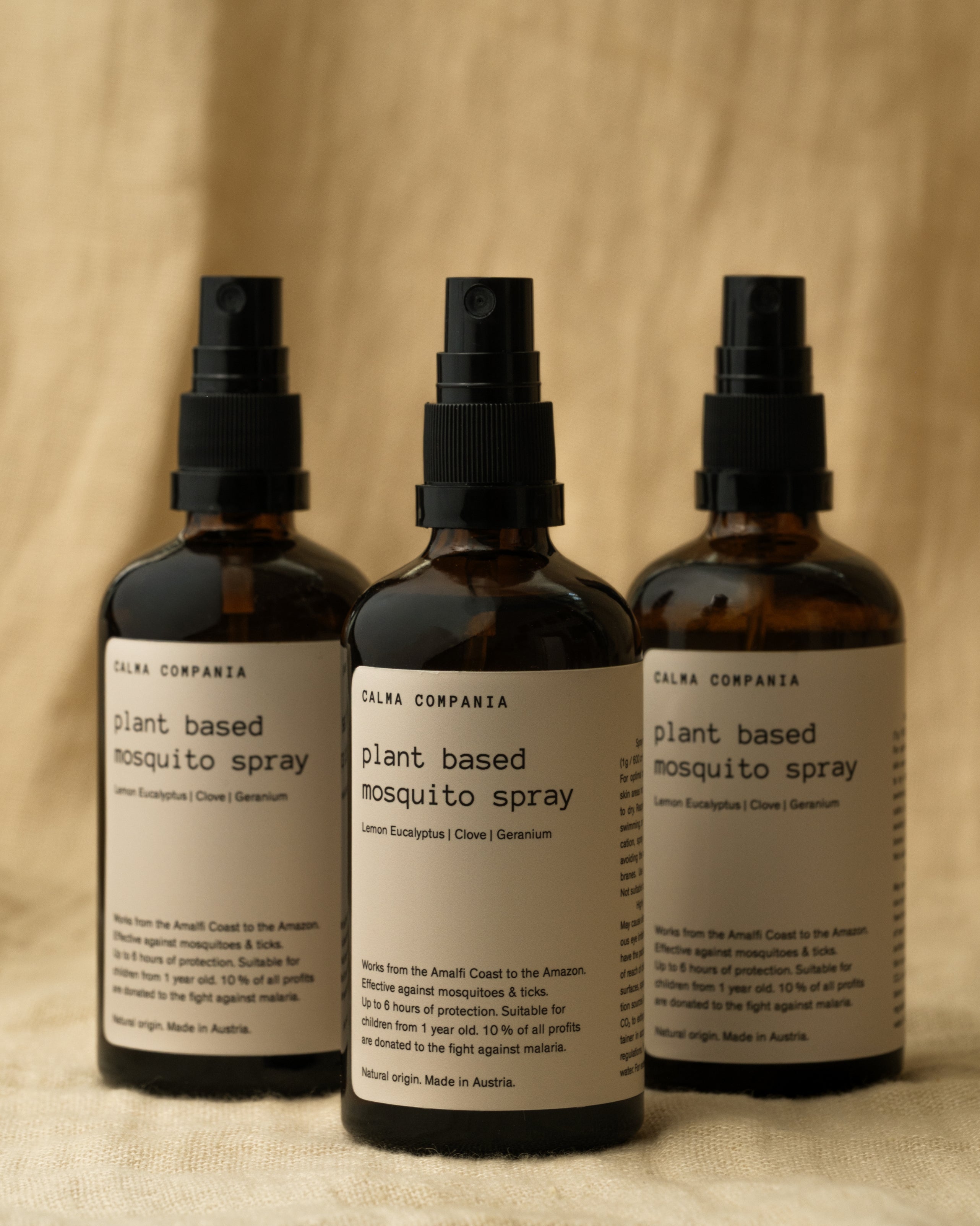 mosquito spray for plants Plant Based Mosquito Spray 3-Pack – 3×100ml